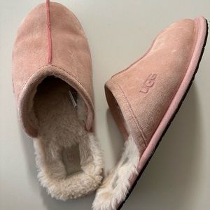 Pink Ugg Scuff Slippers